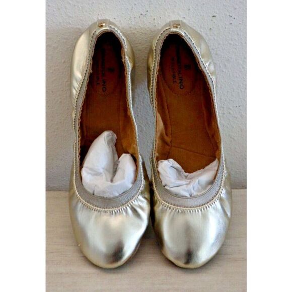 Bandolino Women's Sz 6.5M Gold Metallic Edition Ballet Flats - Picture 8 of 8